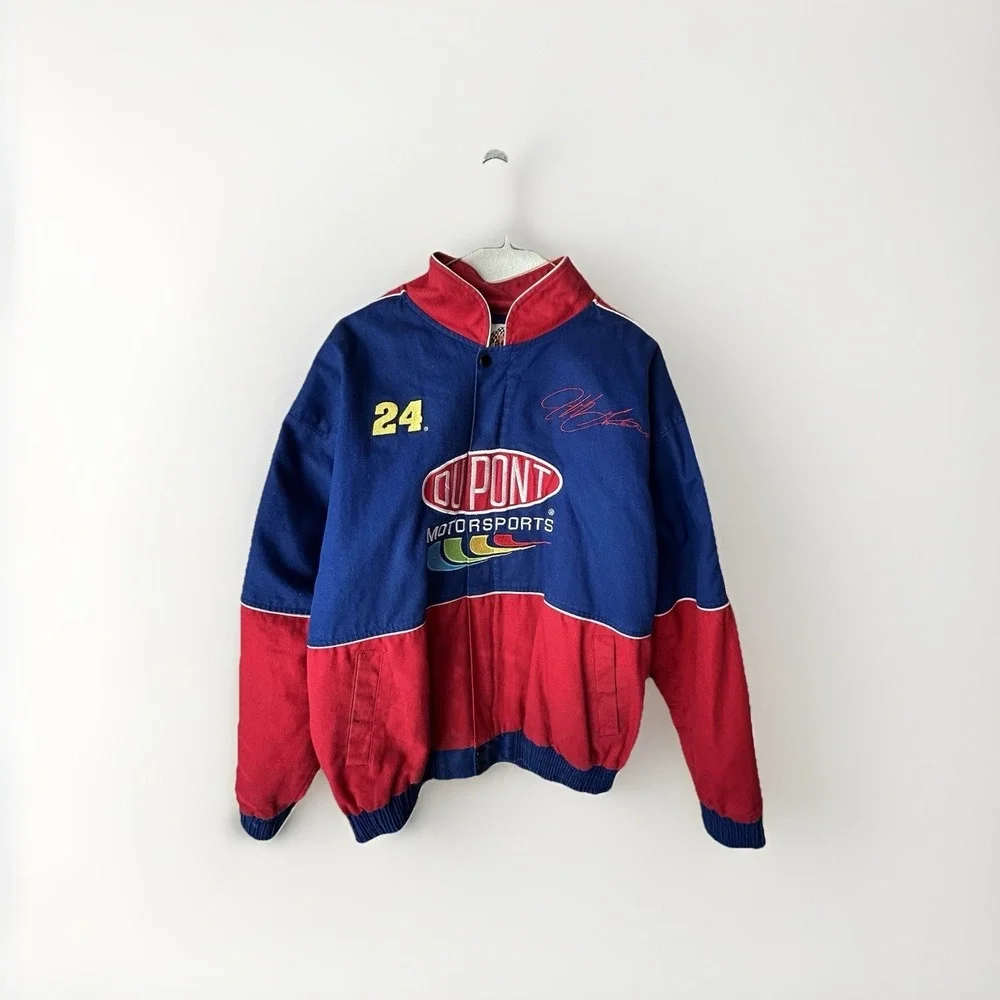 Vintage Jeff Gordon #24 DuPont Motorsport Winner's Circle NASCAR Jacket Size:L